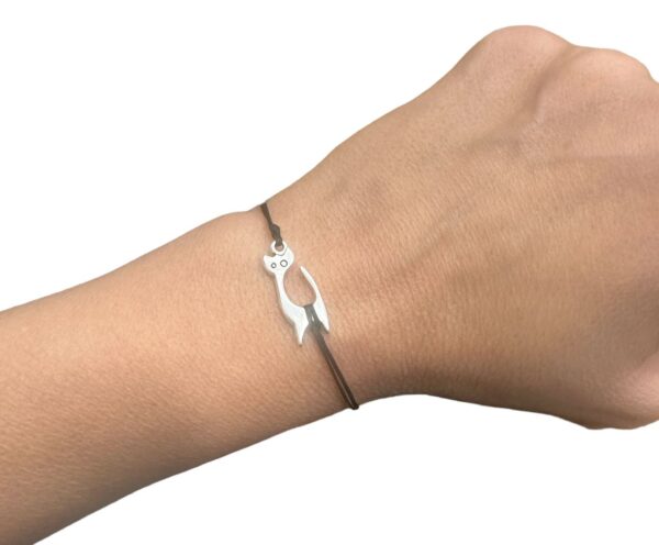 handmade cat bracelet